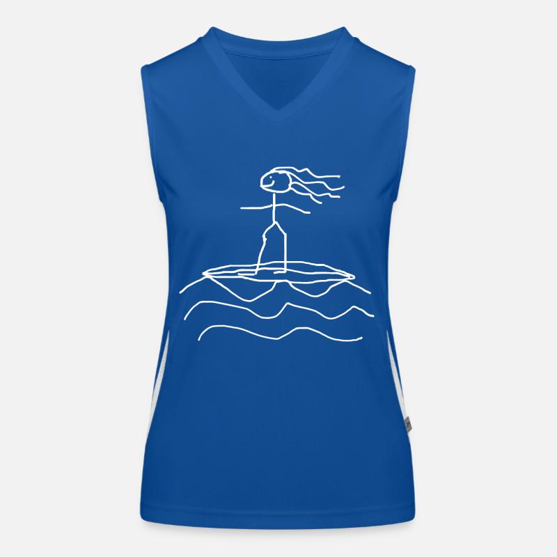Surfing Women's Functional Contrast Tank Top
