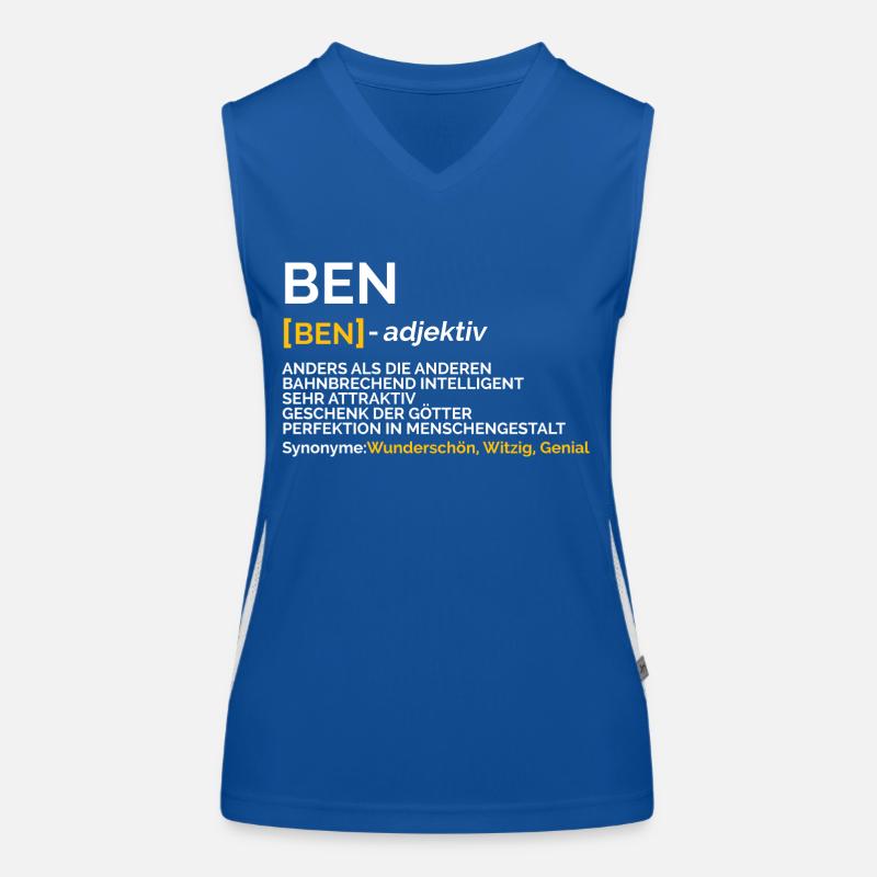 Ben Funktionelles Kontrast-Tank Top für Frauen
