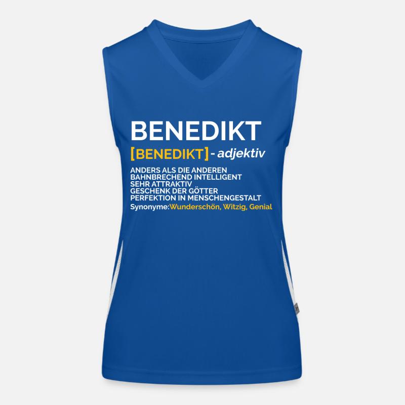 Benedikt Funktionelles Kontrast-Tank Top für Frauen