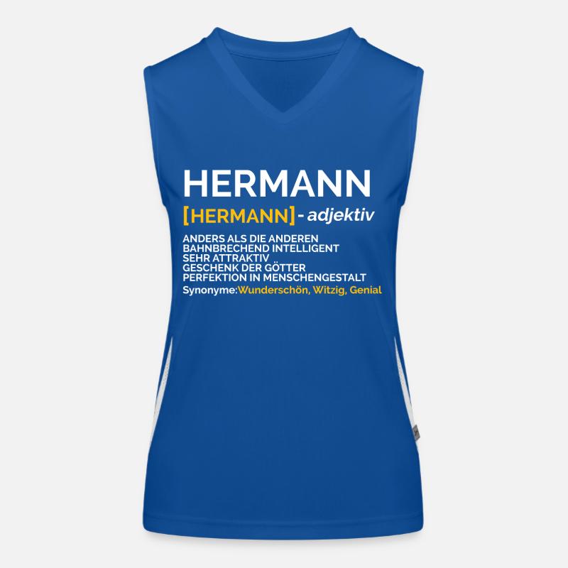 Hermann Funktionelles Kontrast-Tank Top für Frauen