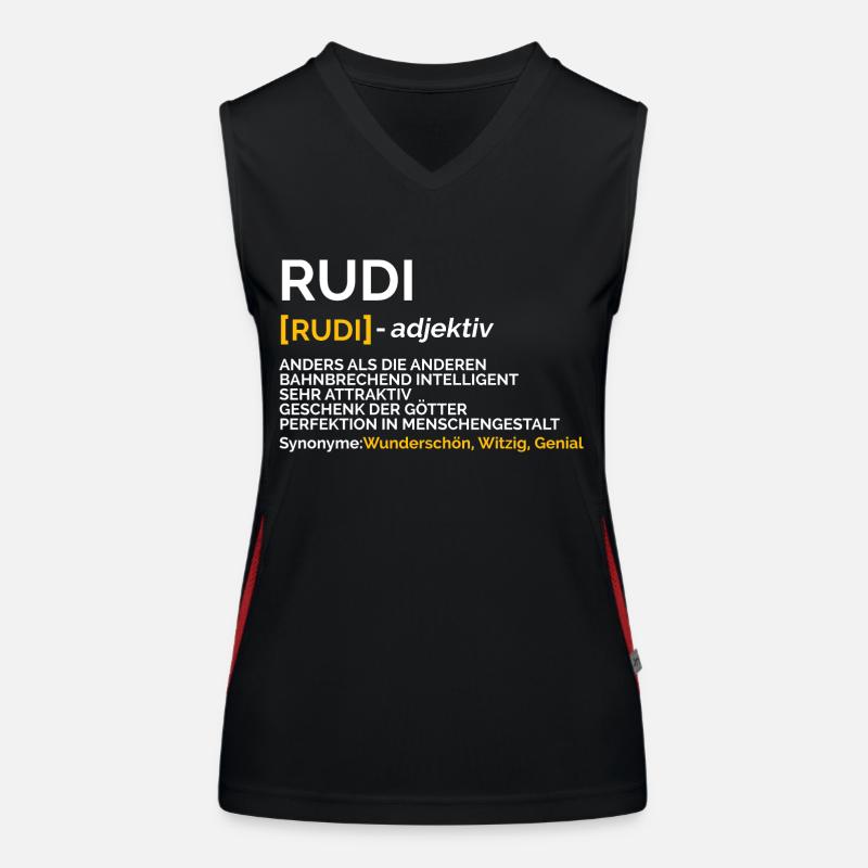 Rudi Funktionelles Kontrast-Tank Top für Frauen