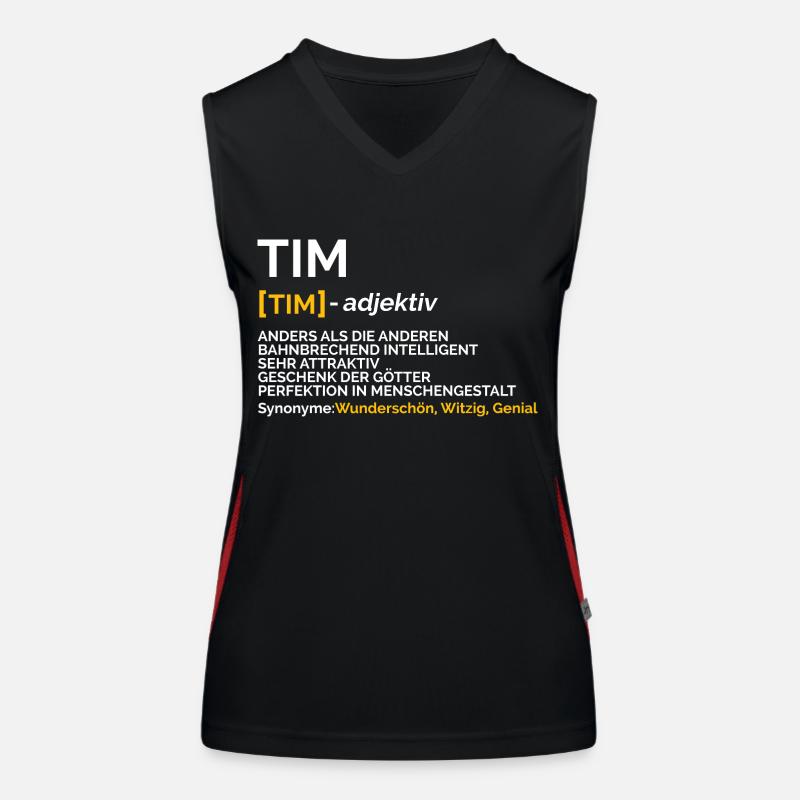 Tim Débardeur respirant contrasté Femme