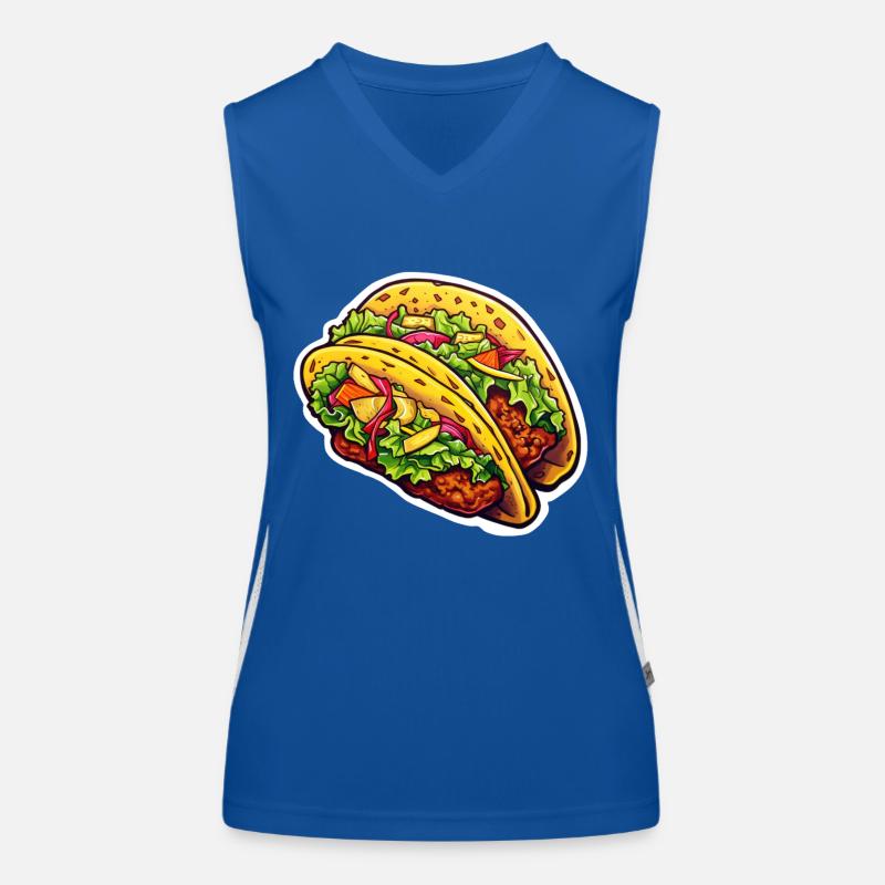 Taco double Débardeur respirant contrasté Femme