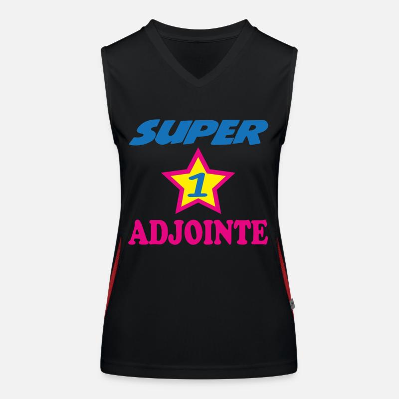SUPER ADJOINTE Débardeur respirant contrasté Femme