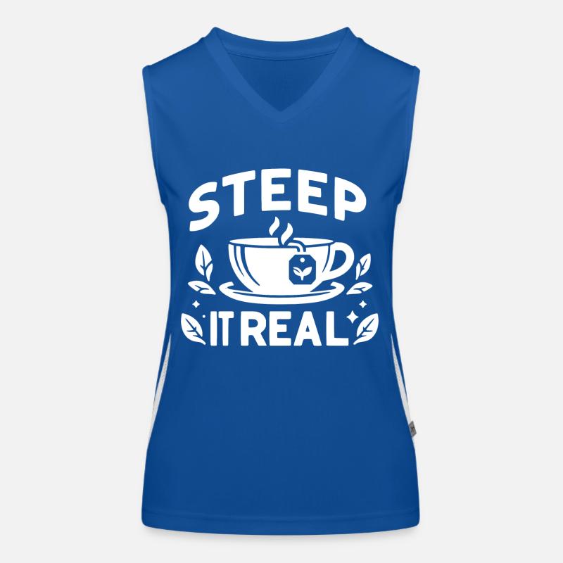 Steep It Real Women's Functional Contrast Tank Top