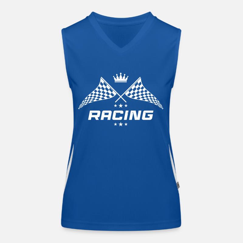 Racing Symbol Women's Functional Contrast Tank Top