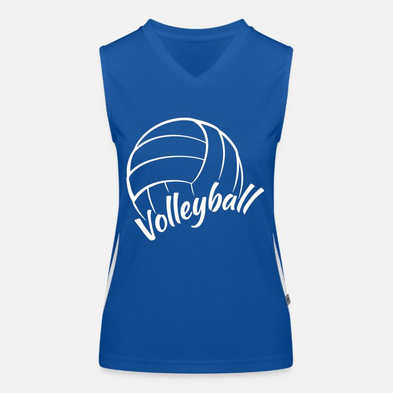 Volley-ball Débardeur respirant contrasté Femme