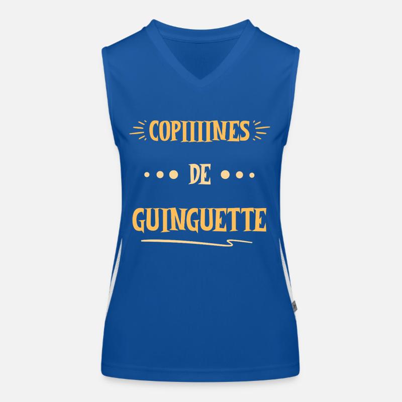 Copines De Guinguette Débardeur respirant contrasté Femme