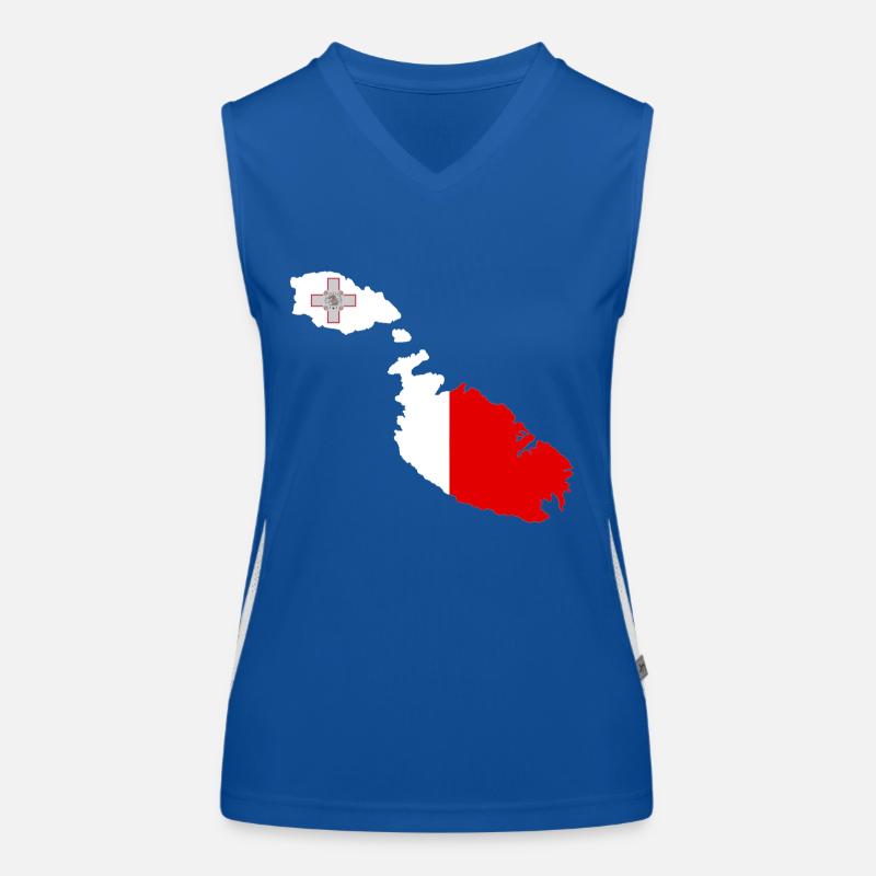 Malte Débardeur respirant contrasté Femme