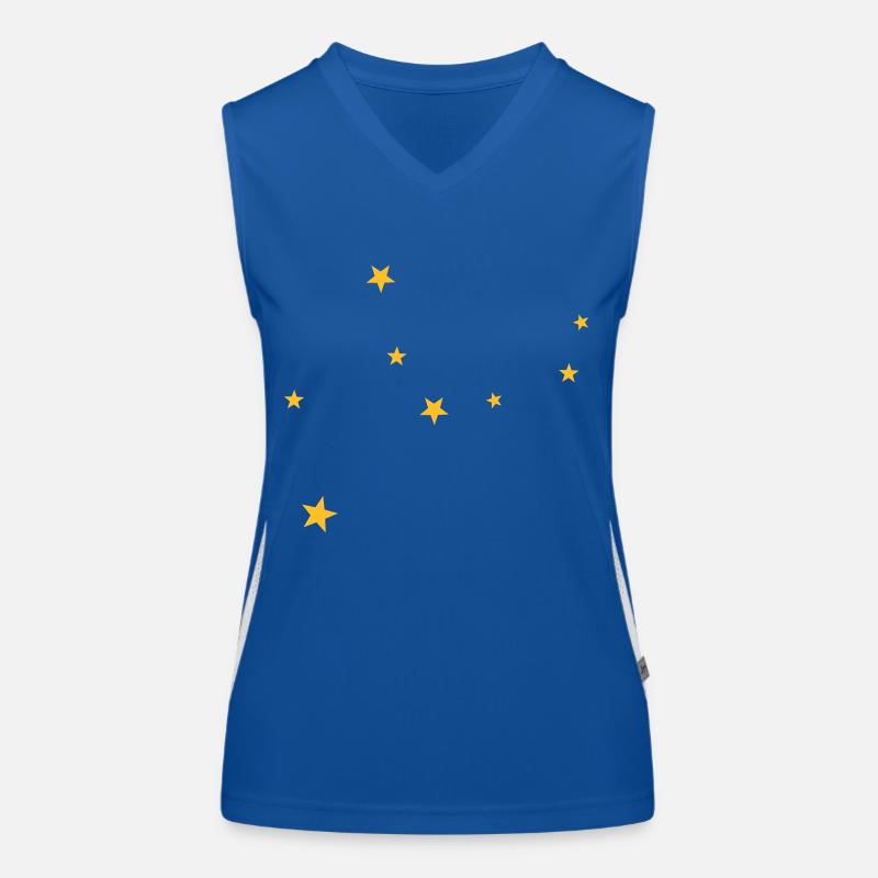 Virgo constellation Women's Functional Contrast Tank Top