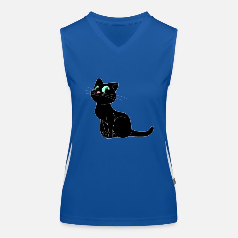 chat Débardeur respirant contrasté Femme
