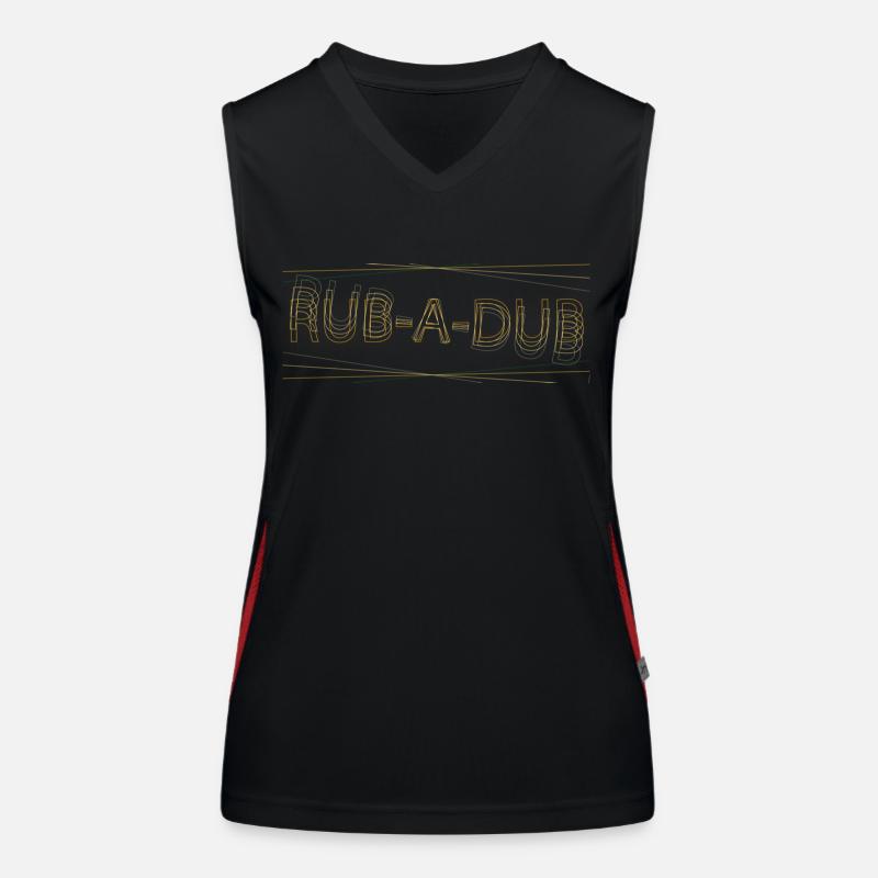 Rubadub Funktionelles Kontrast-Tank Top für Frauen