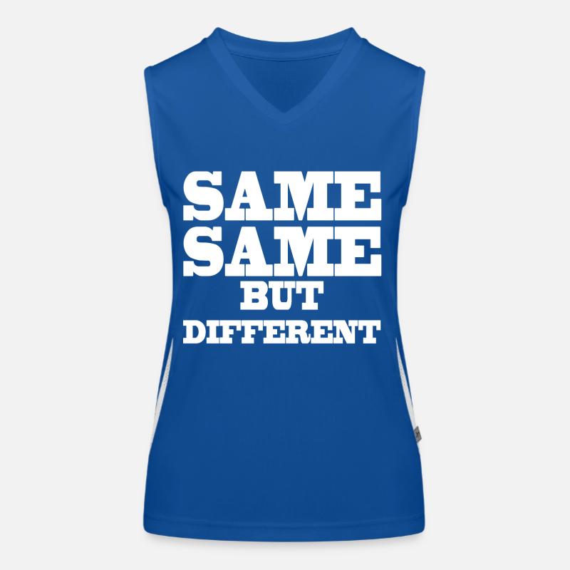 Same Same but Different Débardeur respirant contrasté Femme