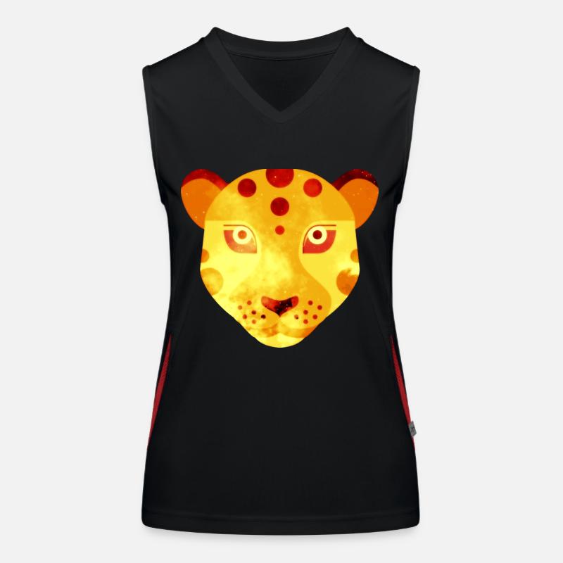 leopard Women's Functional Contrast Tank Top