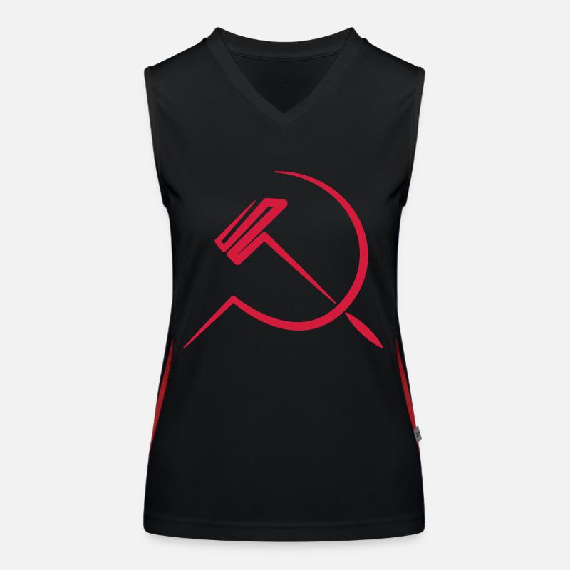 hammer & sickle Women's Functional Contrast Tank Top