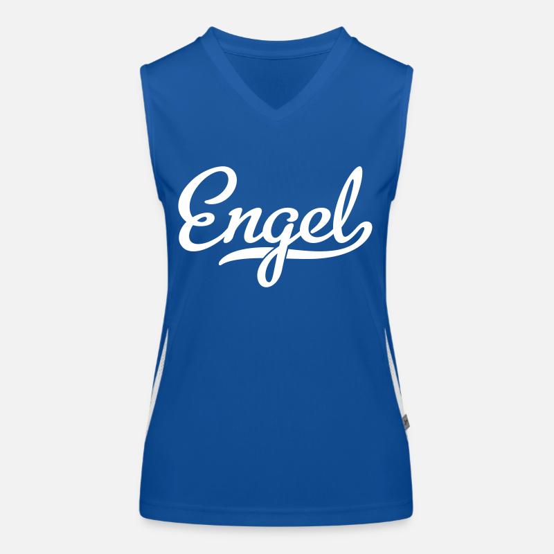 Engel Funktionelles Kontrast-Tank Top für Frauen