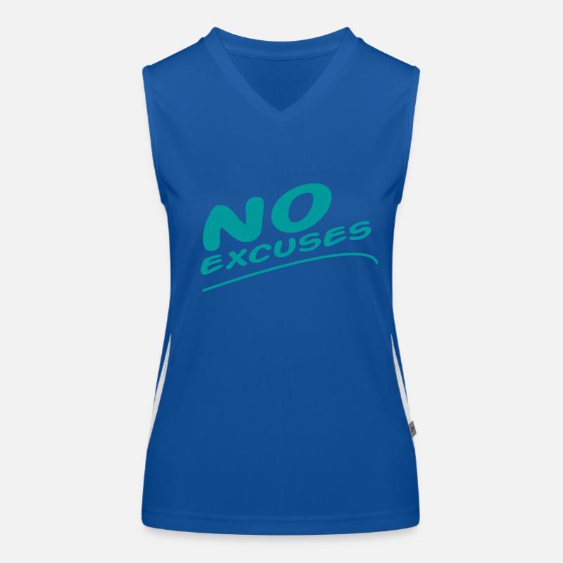 No Excuse Débardeur respirant contrasté Femme