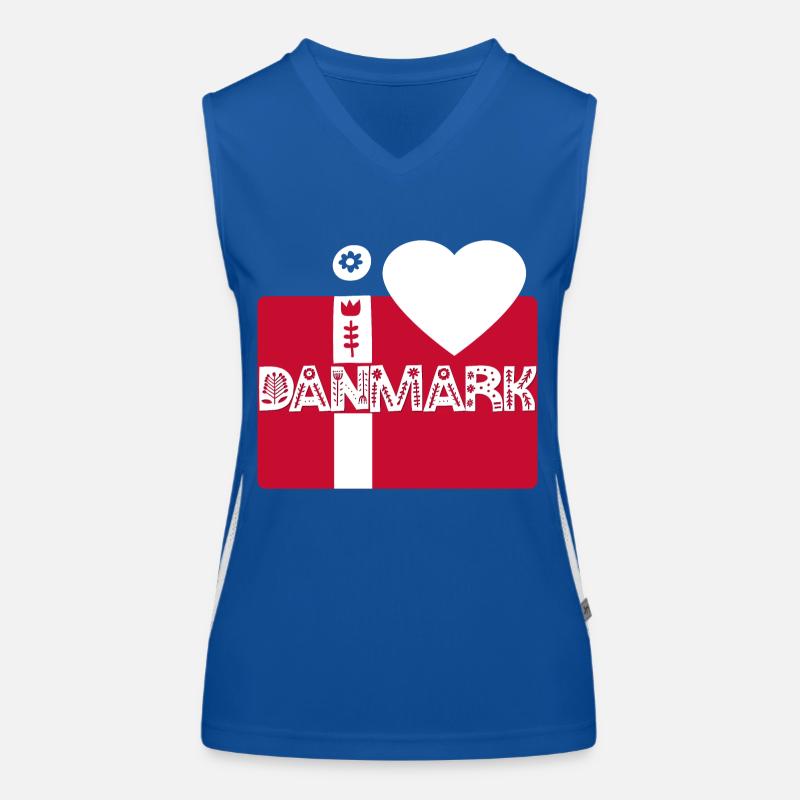 Danemark Débardeur respirant contrasté Femme