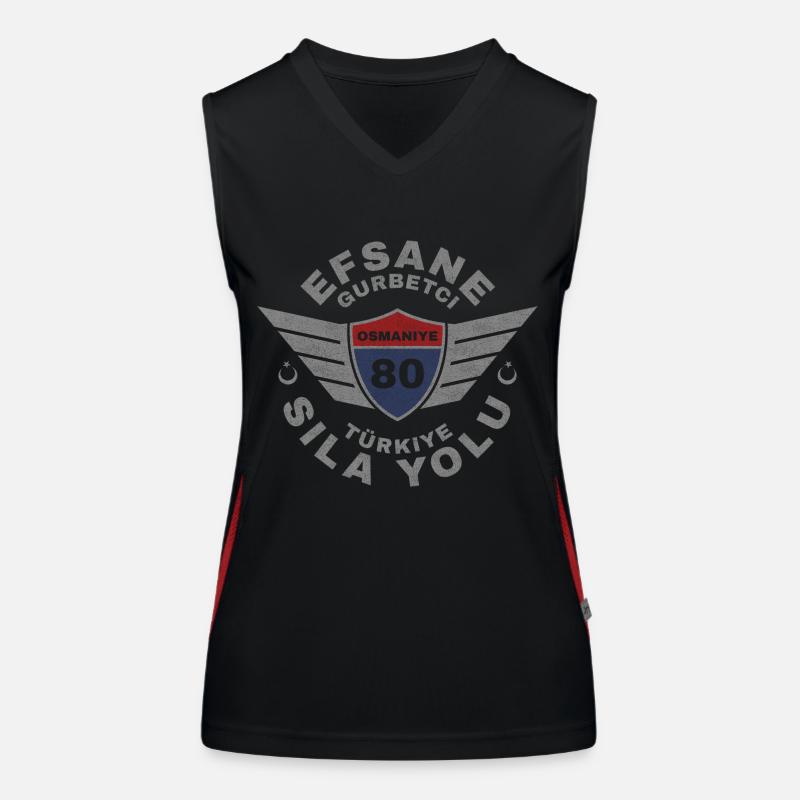 Osmaniye Funktionelles Kontrast-Tank Top für Frauen