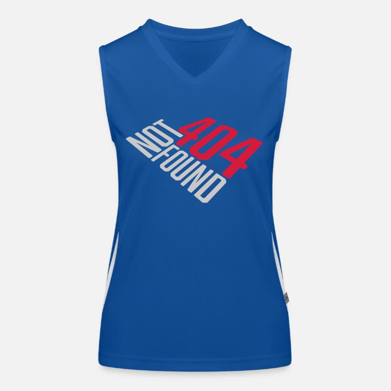 404 not found Error Women's Functional Contrast Tank Top