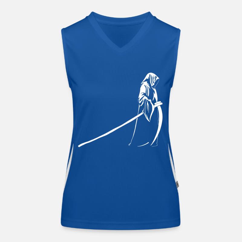 The Grim Reaper Women's Functional Contrast Tank Top