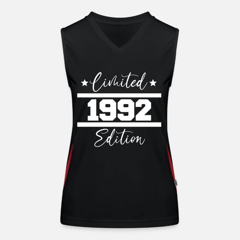 Édition limitée Born 1992 30th Birthday Idea Débardeur respirant contrasté Femme