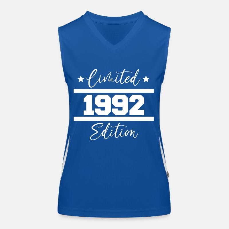 Limited Edition Geboren 1992 30. Geburtstag Idee Funktionelles Kontrast-Tank Top für Frauen