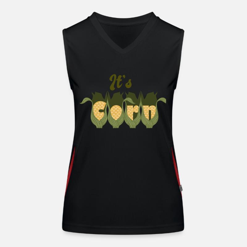 Es ist Mais Funktionelles Kontrast-Tank Top für Frauen