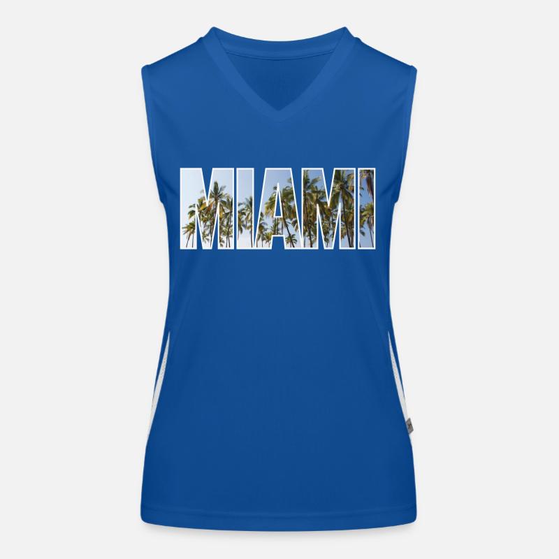 Miami Débardeur respirant contrasté Femme