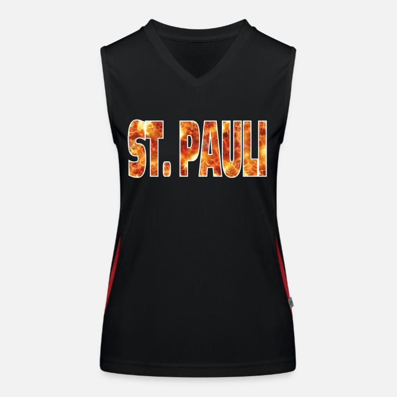 Saint Pauli Débardeur respirant contrasté Femme