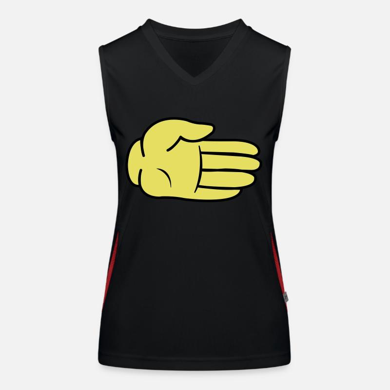 Hand Comic Women's Functional Contrast Tank Top