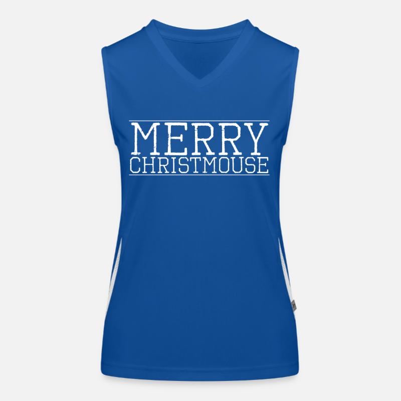 Bubaprints Christmas Vacation CottondrawStringbag Women's Functional Contrast Tank Top