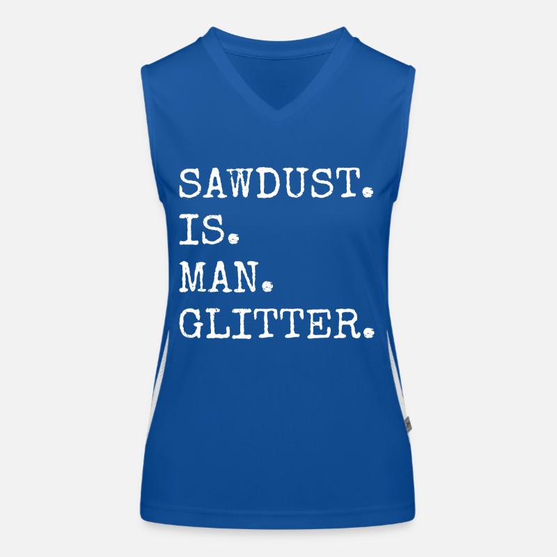 construction carpenter statement funny carpenter Funktionelles Kontrast-Tank Top für Frauen