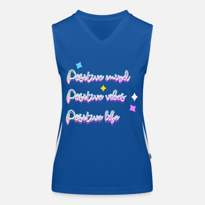 Positiv Funktionelles Kontrast-Tank Top für Frauen