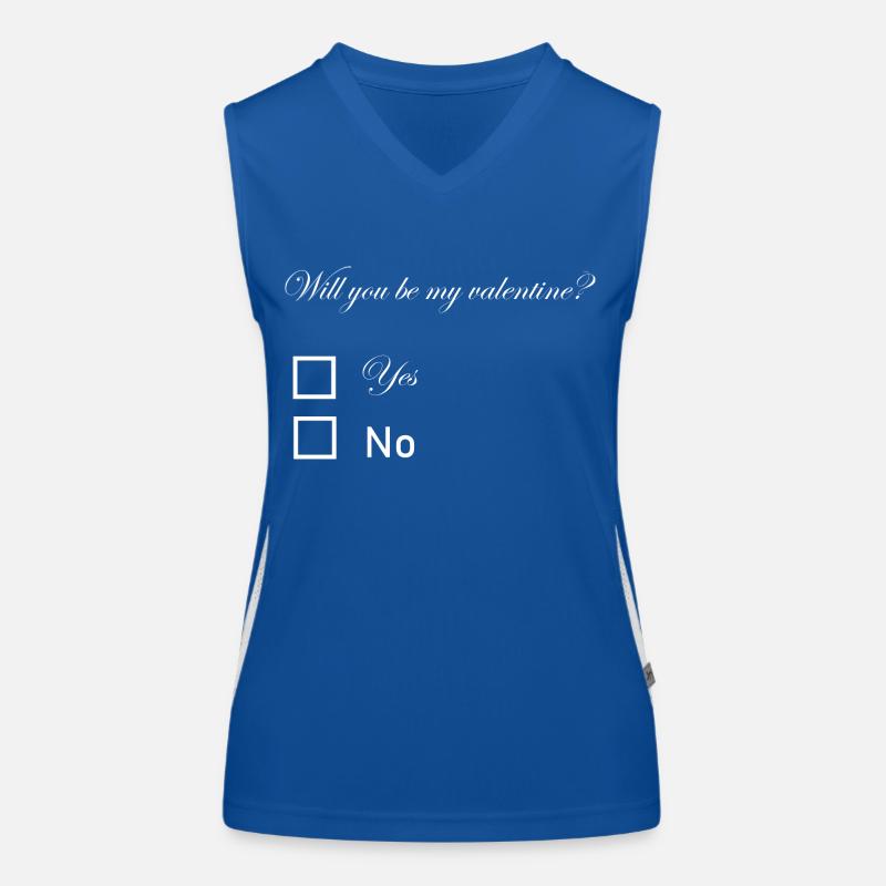 Valetinstag Valentine Date Geschenk Geschenkidee Funktionelles Kontrast-Tank Top für Frauen