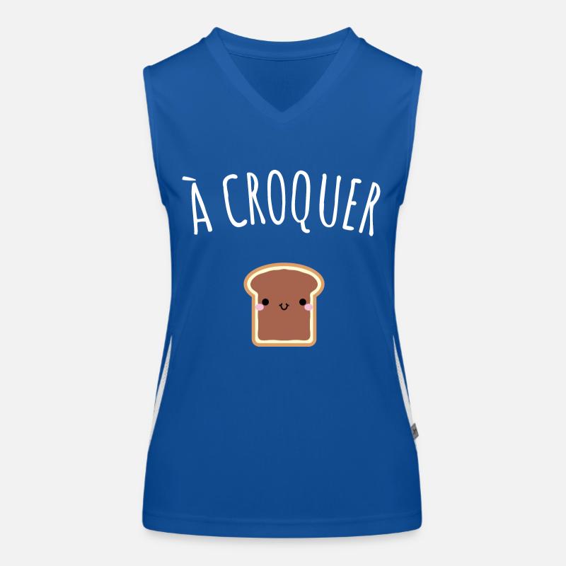 à croquer Débardeur respirant contrasté Femme