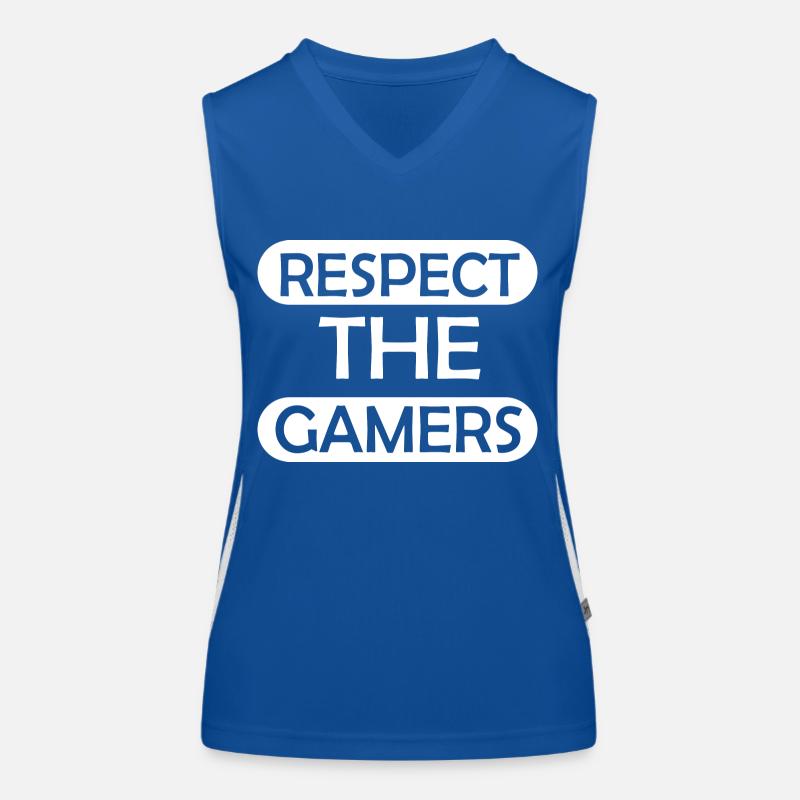 Jeu PC de jeu Débardeur respirant contrasté Femme
