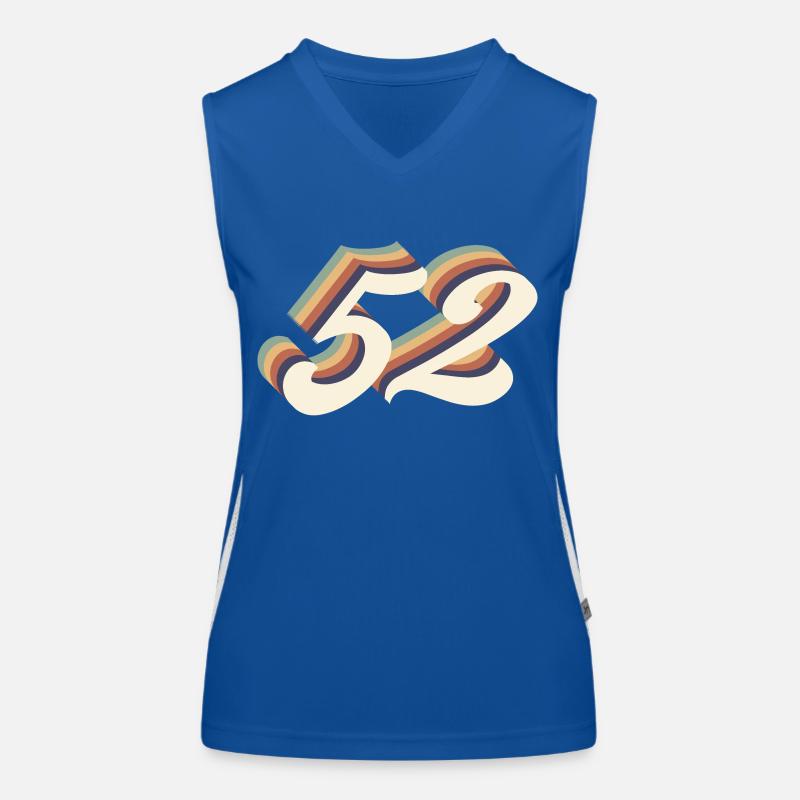 52nd anniversary vintage Women's Functional Contrast Tank Top