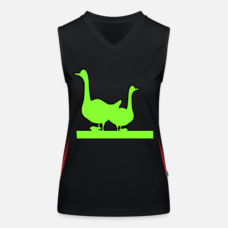 Geese Women's Functional Contrast Tank Top