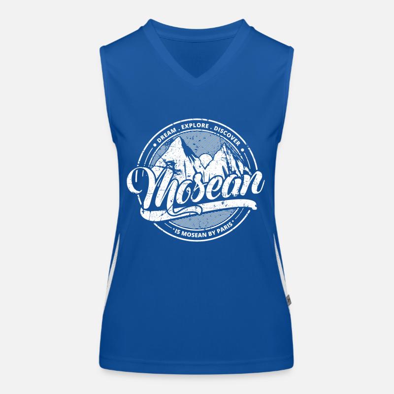 Dream explore discover MBP Women's Functional Contrast Tank Top
