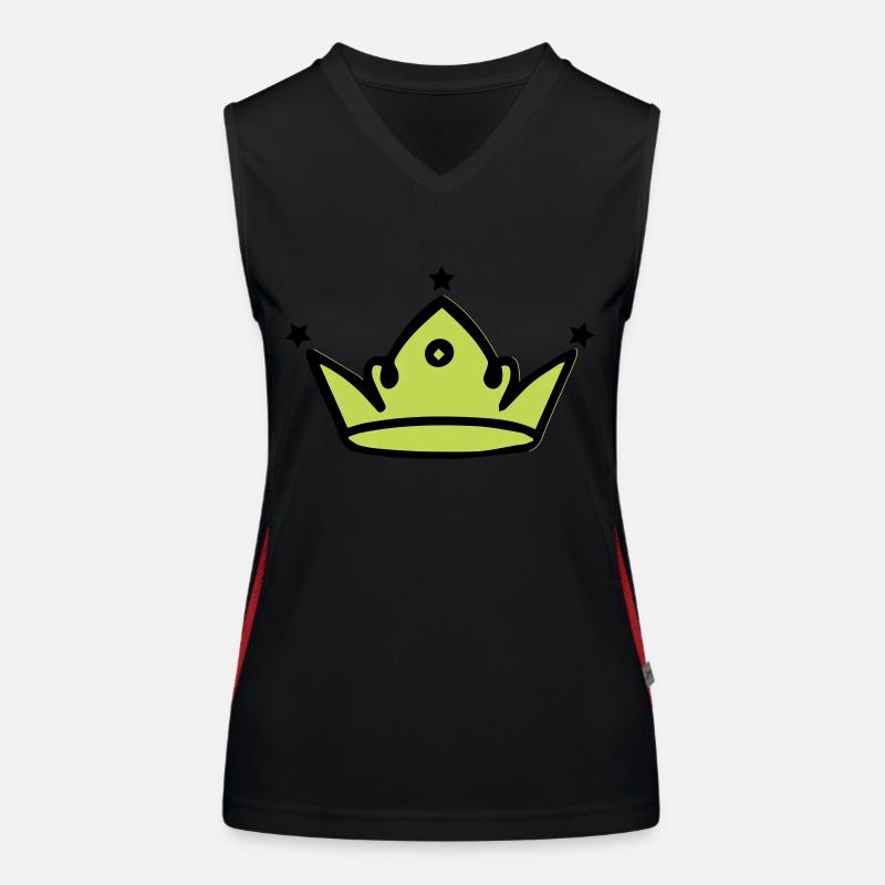 Crown 01 Women's Functional Contrast Tank Top