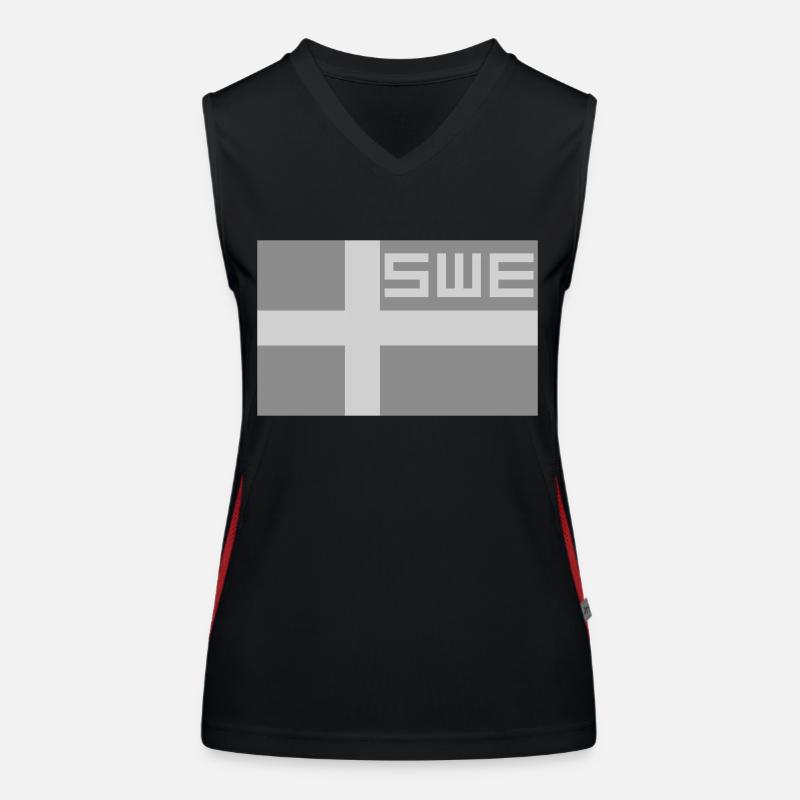 Sweden tactical Women's Functional Contrast Tank Top
