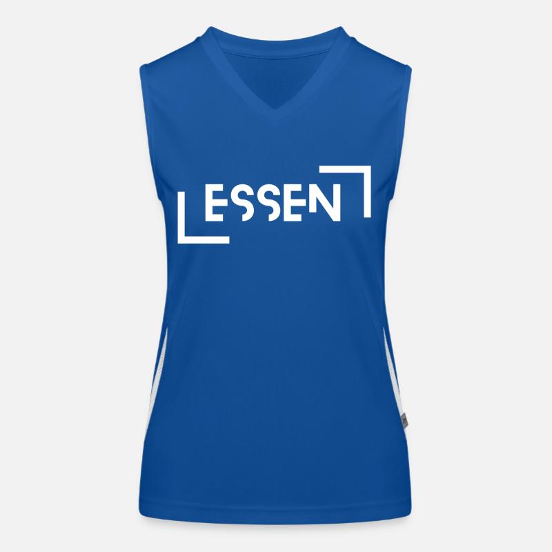 Essen Funktionelles Kontrast-Tank Top für Frauen
