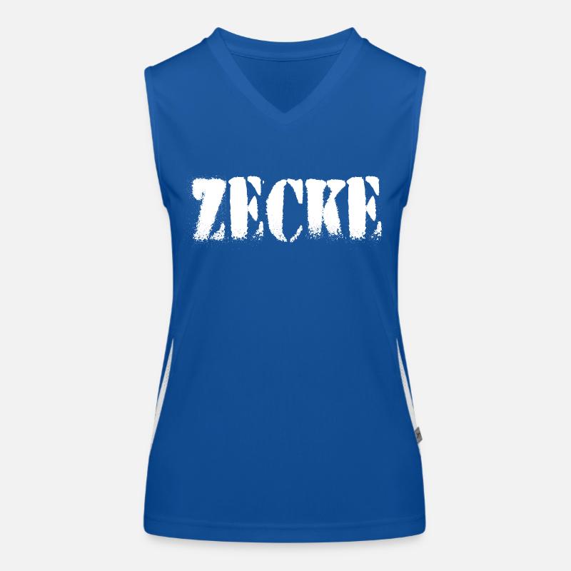 Zecke Funktionelles Kontrast-Tank Top für Frauen