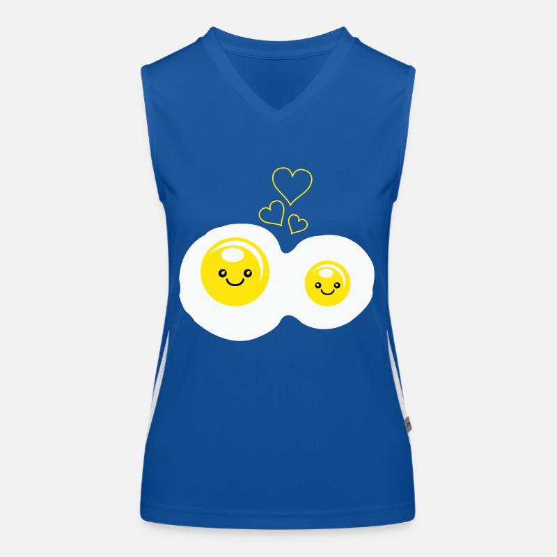 spiegeleier love Funktionelles Kontrast-Tank Top für Frauen