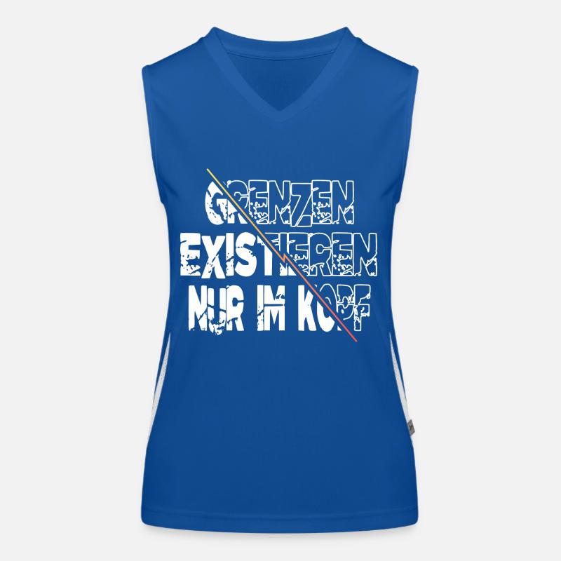 geschenkidee männchen humor geburtstag board Funktionelles Kontrast-Tank Top für Frauen