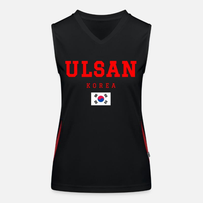 Ulsan, Corée Débardeur respirant contrasté Femme
