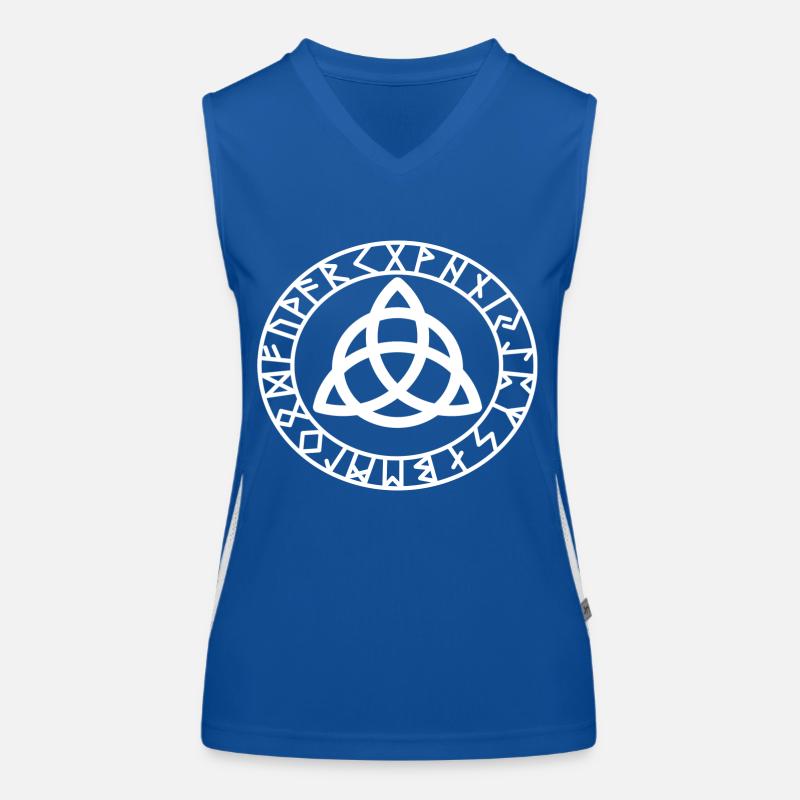 Viking Symbol Celts Women's Functional Contrast Tank Top