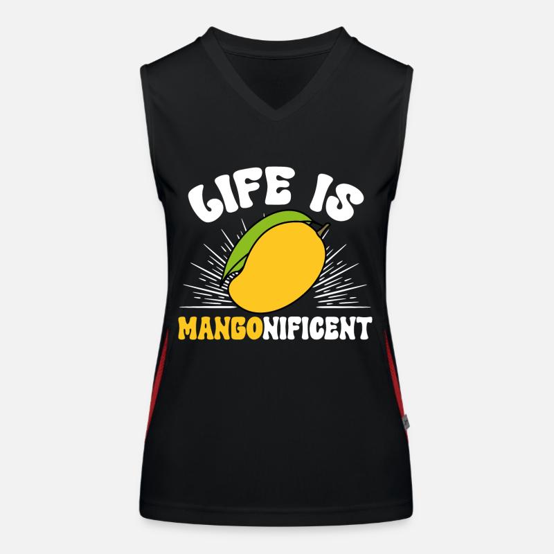 Mangue Fruit Mangue Débardeur respirant contrasté Femme