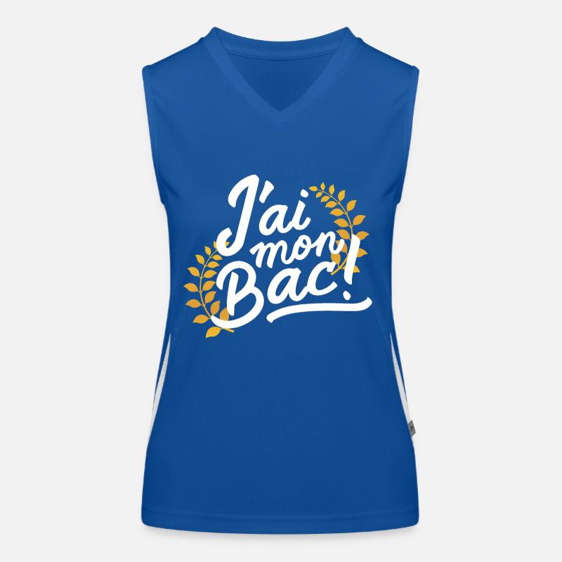 J'ai mon bac Débardeur respirant contrasté Femme